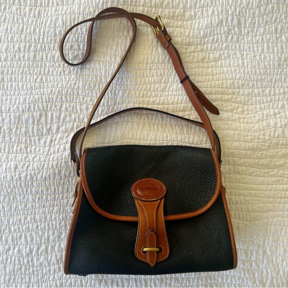 Vintage Dooney & Burke Essex All Weather Leather Bag